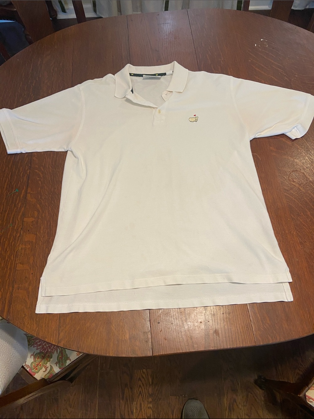 Masters Polo Slazenger Augusta National White Men’s XL